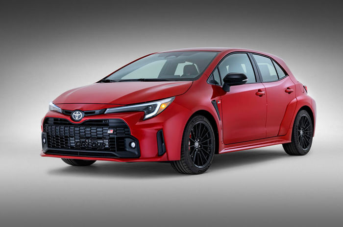 Toyota GR Corolla front quarter 